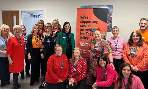 hospital team smiling