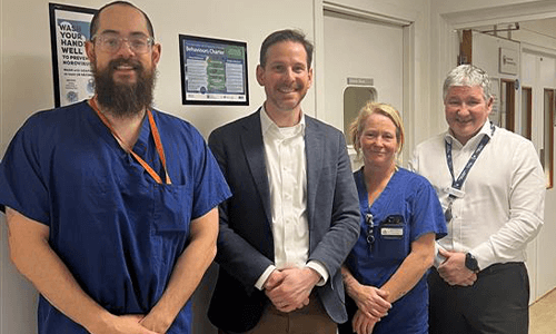 Halesowen MP Visits West Midlands Hospital