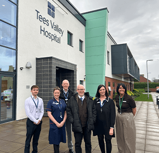 Tees Valley Hospital welcomes Local Mayor, Ben Houchen