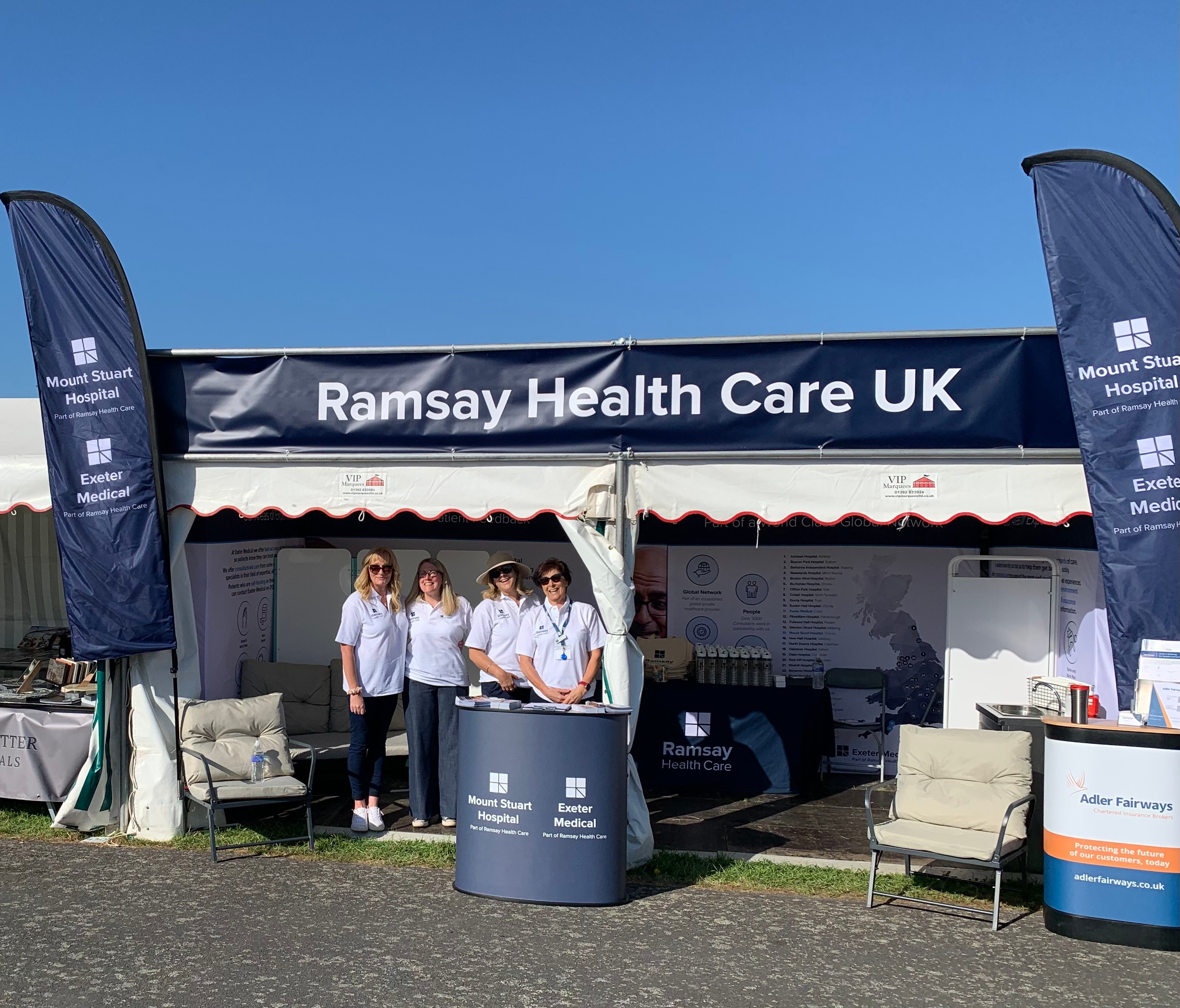 Our Hospitals Bring Health Expertise to the Devon County Show