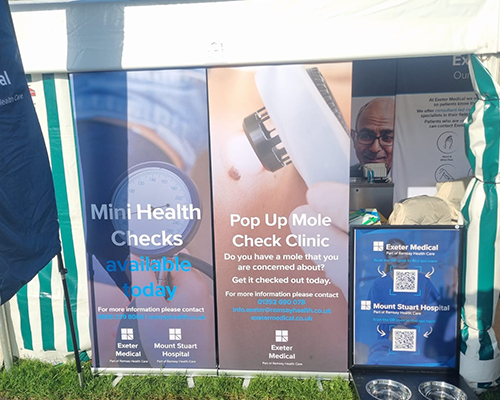 mini health checks banners