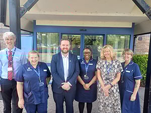 Winfield Hospital Welcomes Gloucester MP