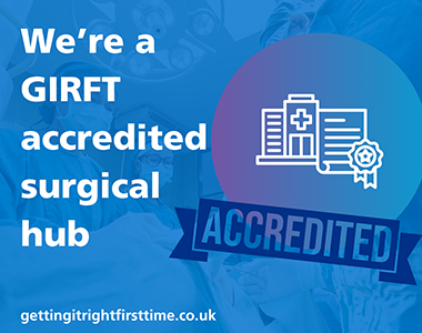 Results of Surgical Hub Accreditation at Tees Valley Hospital