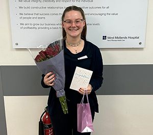 Congratulations to Abby Marsh for Completing her Masters Degree