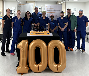 West Midlands Hospital Celebrates 100 Successful Robotic Surgeries