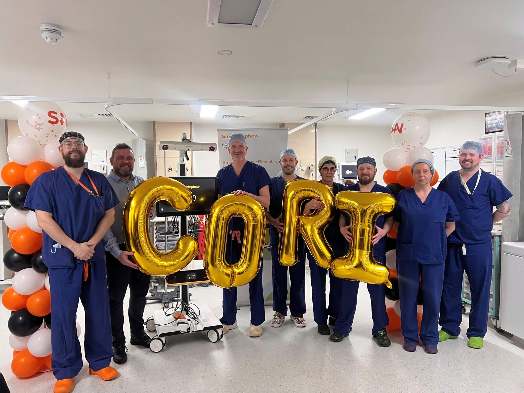 West Midlands Introduces Robotic Assisted Surgery, CORI®