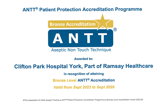 ANTT Patient Protection Accreditation Programme 