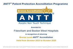 ANTT Patient Protection Accreditation Programme Fitzwilliam Hospital and Boston West Hospital