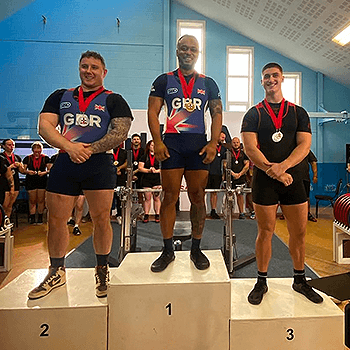 Golden Glory: Fitzwilliam Physiotherapist Ashley Watson Triumphs at Commonwealth Bench Press Championships