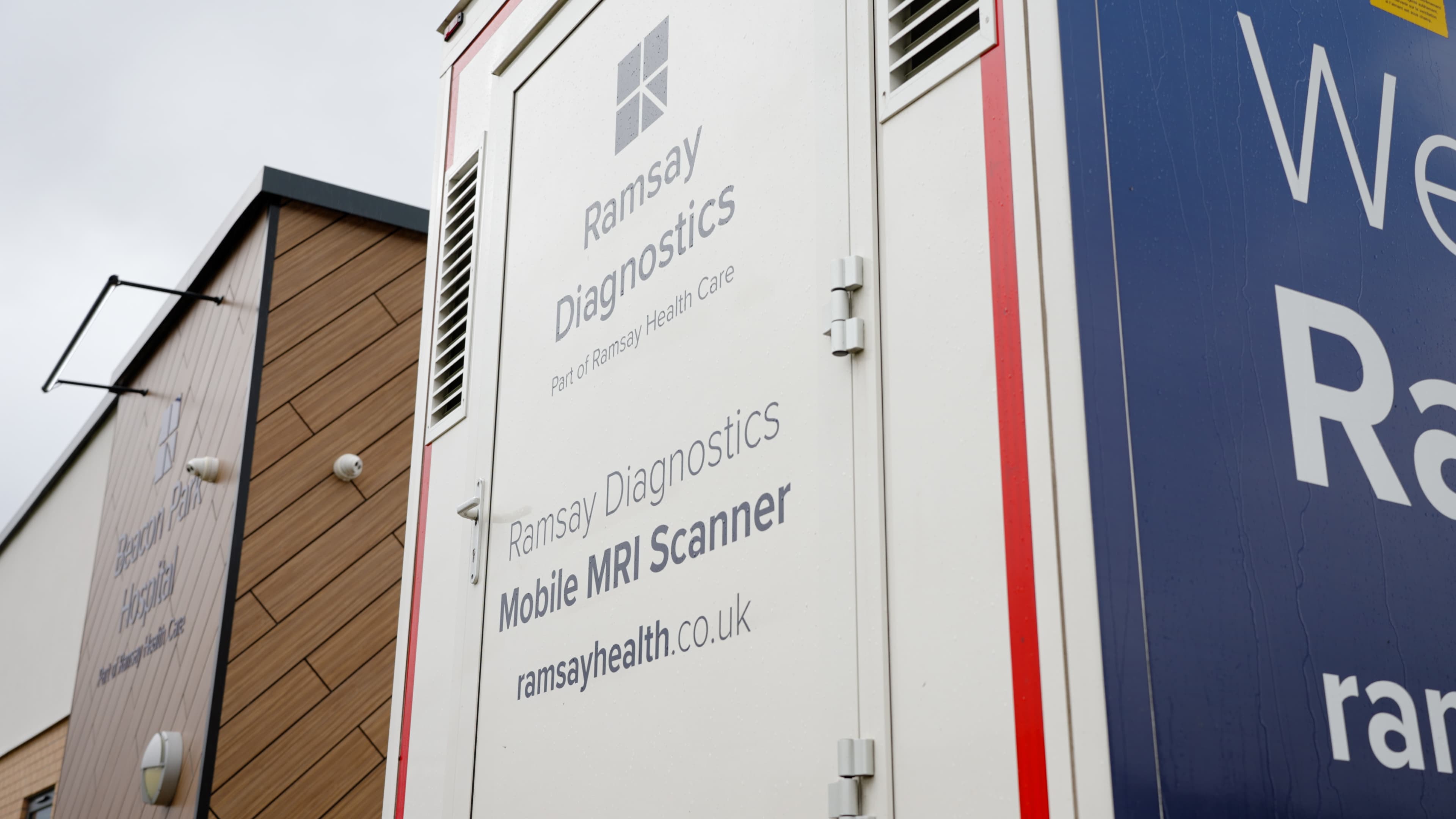 Mobile MRI Scanner at Beacon Park Hospital